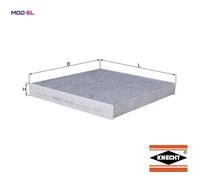 Pollen / Cabin Filter fits MAZDA 6 GH 2.2D 08 to 13 Mahle GJ6A61B01 GJ6A61B02