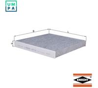 Pollen / Cabin Filter fits MAZDA 6 GH 2.2D 08 to 13 Mahle GJ6A61B01 GJ6A61B02