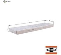MAHLE ORIGINAL LAK 171 Pollen filter