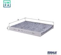 FILTER CABIN AIR LAK 182 FOR VW CARAVELLE/KOMBI/Bus/TRANSPORTER/Mk/VI/T6 AUDI