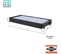 Cabin filter Activated Carbon Filter LAK 221/S MAHLE for BMW X5 X6