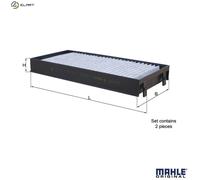 Cabin filter Activated Carbon Filter LAK 221/S MAHLE for BMW X5 X6