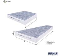 Genuine Mahle Activated Carbon Engine Cabin Filter - LAK225/S