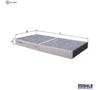Pollen / Cabin Filter fits MERCEDES SLK350 R171, R172 3.5 2004 on Mahle Quality