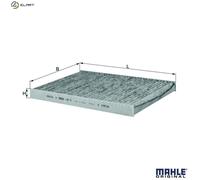 Pollen / Cabin Filter LAK31 Mahle 1H0091800 1H0091800SE 1H0819648A 1HO091800 New