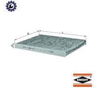 Pollen / Cabin Filter LAK31 Mahle 1H0091800 1H0091800SE 1H0819648A 1HO091800 New
