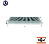 MAHLE LAK 32/1 Interior Cabin Air Filter - Carbon Activated Pollen Filter - with odor protection - Car