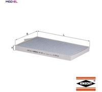 Cabin Pollen Air Activated Carbon Filter Fits Renault Koleos MAHLE LAK469