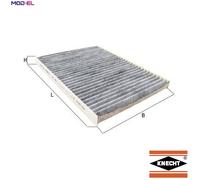 Knecht Filter Cabin Air Filter LAK469 - Activated Carbon Pollen Filter for Renault Koleos