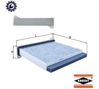 Cabin filter Activated Carbon Filter LAK 485 KNECHT for MITSUBISHI L200 / TRITON