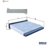 FILTER CABIN AIR LAK 485 FOR MITSUBISHI L200/TRITON/STORM STRADA NATIVA/II 3.2L