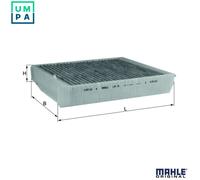 MAHLE ORIGINAL LAK 54 Pollen filter