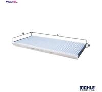 Cabin filter Activated Carbon Filter LAK 62 KNECHT for LAND ROVER BMW