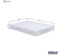 Mahle Pollen / Cabin Filter LAK811 1S0819669 1S0820367 72370763 LA811 OE Quality