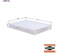 Cabin Filter LAK811 Mahle 1S0819669 1S0820367