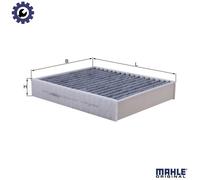Cabin filter Activated Carbon Filter LAK 812 KNECHT for BMW PORSCHE ALPINA