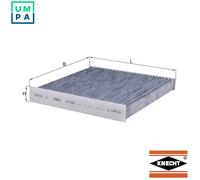 Cabin filter Activated Carbon Filter LAK 859 KNECHT for FORD TRANSIT Bus