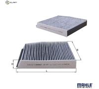 Cabin Pollen Filter LAK879 Mahle 272775DA0A 272775DA2A 2468300018 A2468300018