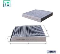 Cabin Pollen Filter LAK879 Mahle 272775DA0A 272775DA2A 2468300018 A2468300018