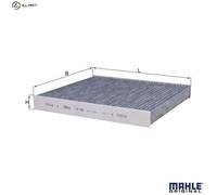 MAHLE LAK888 Cabin Pollen Interior Air Filter Fits Audi Cupra Man Seat Skoda VW