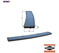 Cabin Filter LAO102 Mahle 2182458 64116907450 64312182458 64319071935