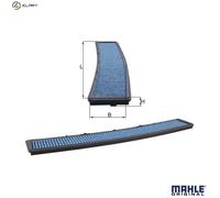 FILTER CABIN AIR LAO 102 FOR ALPINA BMW 3/E46/Compact/X/SAV/E8/Convertible/E6