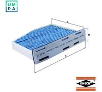 Cabin filter Activated Carbon Filter LAO 181 MAHLE for VW SEAT SKODA AUDI