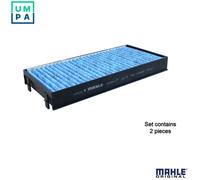 MAHLE LAO 221/S Cabin Air Filter - CareMetix - with allergen, bacteria and odor protection