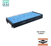 2x Cabin filter Activated Carbon Filter LAO 221/S KNECHT for BMW X5 X6
