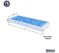 Mahle Original Cabin Filter LAO 239/S CareMetix Activated Carbon - OE 4F0819439B/A/C, 4F089838B