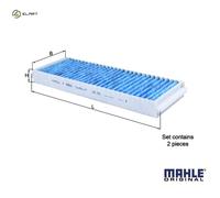 Cabin Filter LAO239/S Mahle 4F0819439B 4F0819439A 4F0819439C 4F089838B