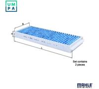 Mahle Original Cabin Filter LAO 239/S CareMetix Activated Carbon - OE 4F0819439B/A/C, 4F089838B