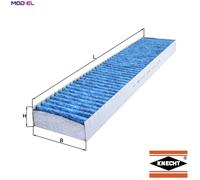 Mahle CareMetix Cabin Air Filter LAO 242 LAO242 - OE Matching Fit & Quality