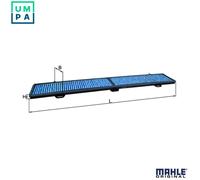 Cabin filter Activated Carbon Filter LAO 248 KNECHT for ALPINA BMW
