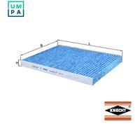 FILTER CABIN AIR LAO 31 FOR SKODA OCTAVIA/Combi SUPERB VW PANEL/II/Box VAN 2.0L