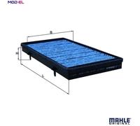 MAHLE LAO 382 Pollen filter