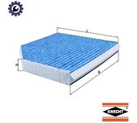MAHLE LAO386 Cabin Air Filter Fits Audi A4 A4 Allroad A5 Q5 Porsche Macan