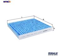Knecht Filter Cabin Air Filter MAHLE LAO430 Activated Carbon – Fits Renault Twingo & Smart