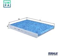Mahle Original Cabin Air Filter LAO 63 - Activated Carbon - for Audi/Skoda/VW