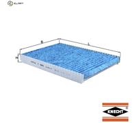 Mahle Original Cabin Air Filter LAO 63 - Activated Carbon - for Audi/Skoda/VW