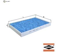 Cabin filter Activated Carbon Filter LAO 93 KNECHT for AUDI SEAT