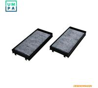 Cabin filter Activated Carbon Filter M110494K DENCKERMANN for BMW X5 X6