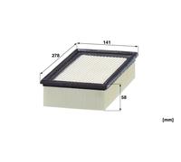 Filter, cabin air MANN-FILTER CUD 28 046