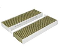 Cabin filter below the glove compartment Activated Carbon Filter with polyphenol