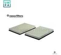 Vasco Cabin Air Filter O015 - Fits BMW 5 Series E39 (95-03) M47D20 M57D25 M51D25 M54B30 - Set of 2