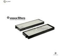 Fits VASCO O774 cabin filter Hyundai i20 2008-> prod Turkey, set of 2 pcs