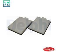 Cabin filter Pollen Filter TSP0325038 DELPHI for BMW 5 5 Touring
