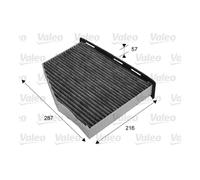 Filter cabin air VALEO for Caddy Passat Golf A3 Octavia Alltrack Tiguan Touran J