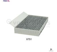 FILTER CABIN AIR X751 FOR RENAULT FLUENCE MEGANE/III/Hatchback/Combi/Van/CC 1.4L