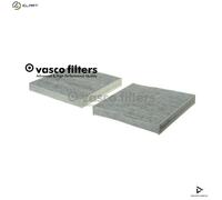 Fits VASCO X756 cabin carbon filter. BMW X3 (F25), X4 (F26) - set of 2 pcs
